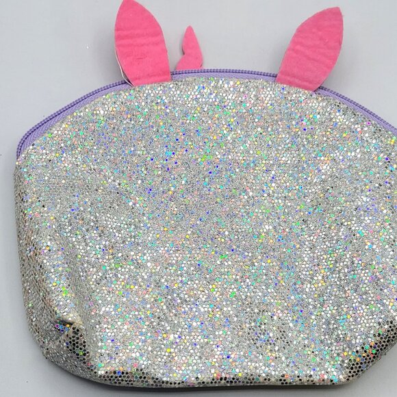 Shiba Inu & Sparkly Unicorn Coin Jewelry Trinket Bags Purse X-Dolls Small Cute - Picture 10 of 14